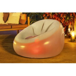 Dmuchany Fotel Podświetlany 102 x 97 x 71 cm Bestway 75086