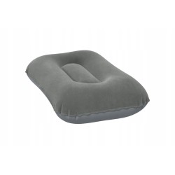Dmuchana Poduszka Welurowa Szara 42 cm Bestway 67121