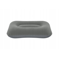 Dmuchana Poduszka Welurowa Szara 42 cm Bestway 67121