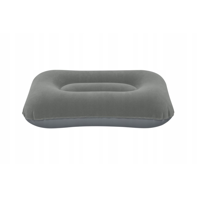 Dmuchana Poduszka Welurowa Szara 42 cm Bestway 67121