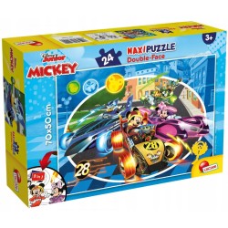 Puzzle dwustronne Maxi 24 elementy Myszka Mickey 74099 LISCIANI
