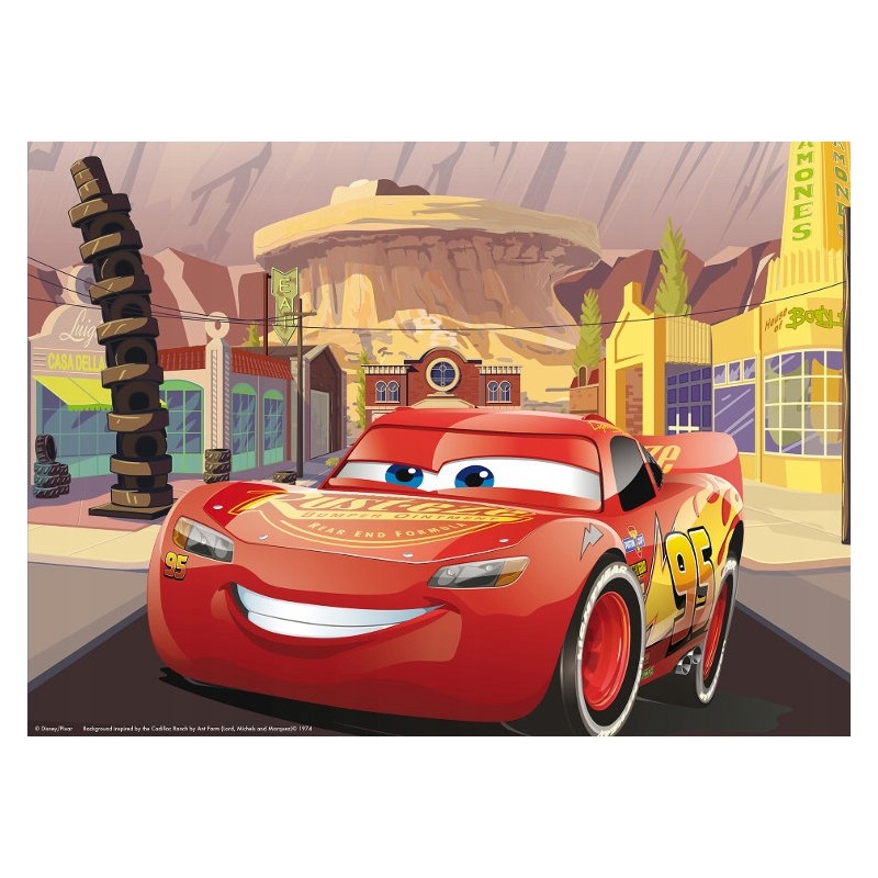 Puzzle dwustronne 35el Maxi Cars 3 Go! Go! Go! 60665