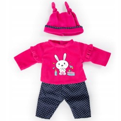 Bayer Ubranko dla lalki 38cm różowe Zając 83879AA