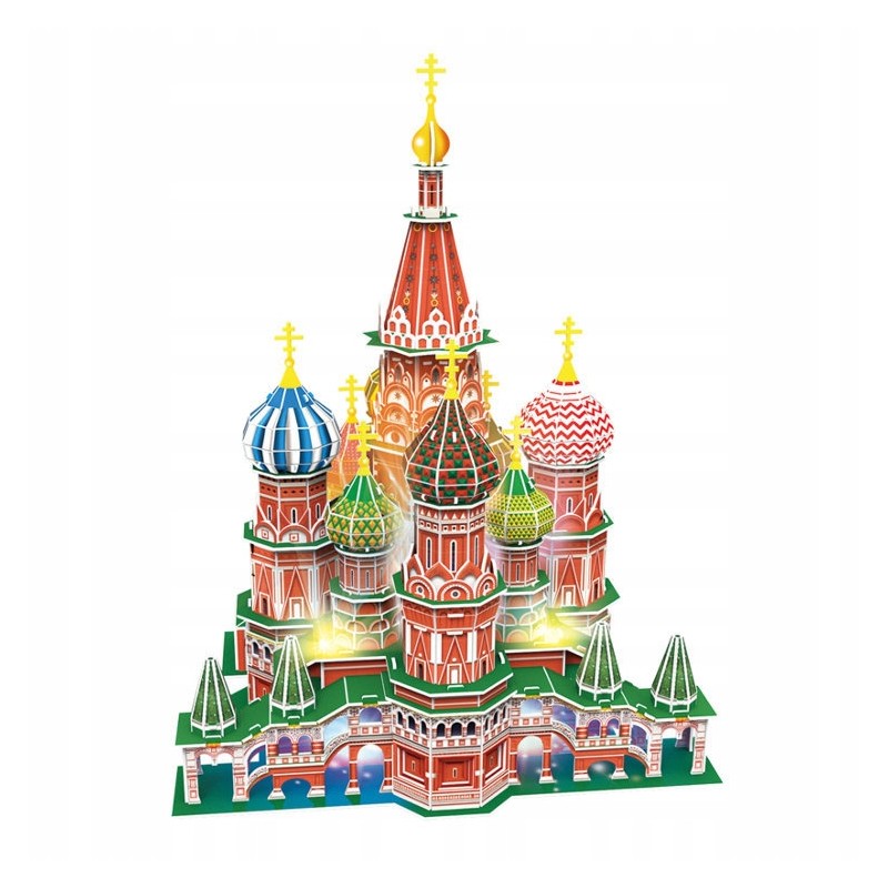 Puzzle 3D LED Katedra św. Basils L519H p12