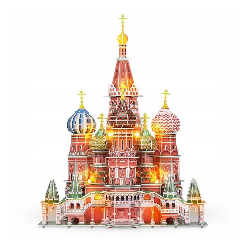 Puzzle 3D LED Katedra św. Basils L519H p12