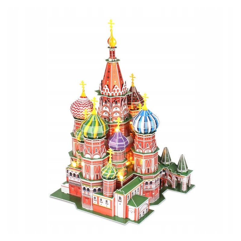 Puzzle 3D LED Katedra św. Basils L519H p12