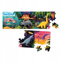 Czu Czu Puzzle panoramiczne Dinozaury