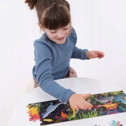 Czu Czu Puzzle panoramiczne Dinozaury