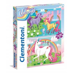 Clementoni Puzzle 2x20el I Believe in Unicorns 24754 p6
