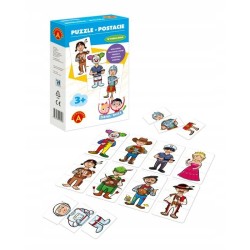 Puzzle Postacie-Zabawa i Nauka 1839 ALEXANDER p10