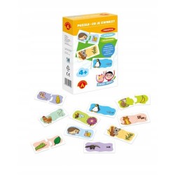 Puzzle Co je zwierz?-Zabawa i Nauka 1830 ALEXANDER p10