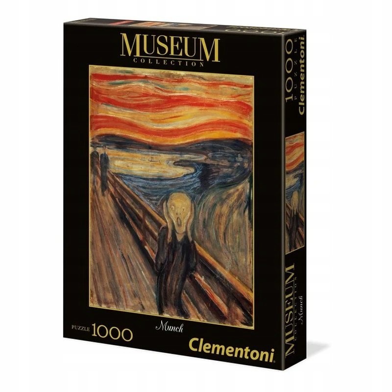 Clementoni Puzzle 1000el Munch. Krzyk 39377 p6, cena za 1szt.