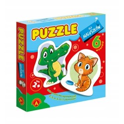 Puzzle dla maluszków Krokodyl ALEXANDER p10