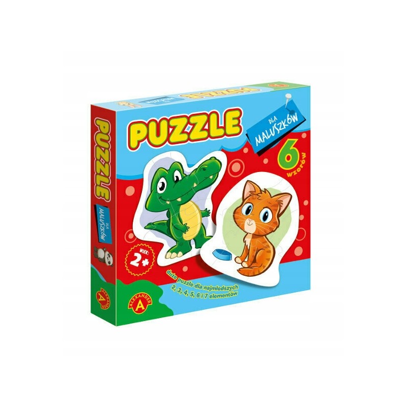 Puzzle dla maluszków Krokodyl ALEXANDER p10