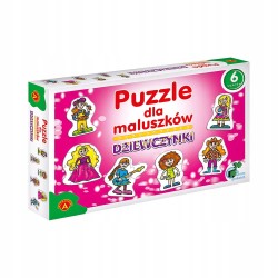 Puzzle dla maluszków Dziewczynki 540 ALEXANDER p8
