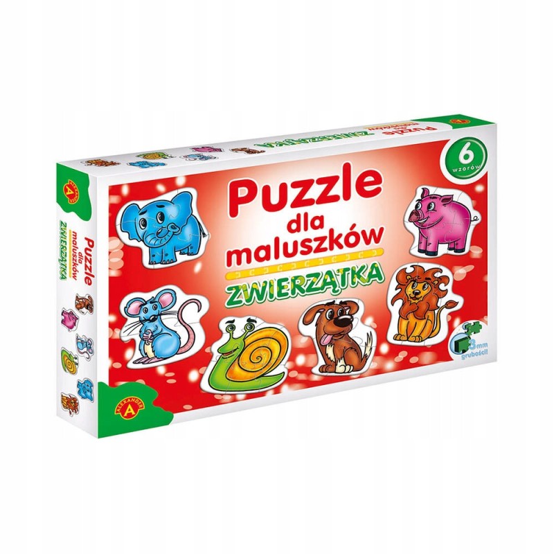 Puzzle dla maluszków Zwierzątka 535 ALEXANDER p8