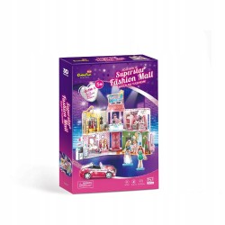 Puzzle 3D 157el. Superstar Fashion Mall. Modne Centrum Handlowe E1617H Cubi