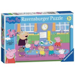 Puzzle 35el Świnka Peppa Zabawa w klasie 086276 RAVENSBURGER