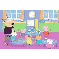 Puzzle 35el Świnka Peppa Zabawa w klasie 086276 RAVENSBURGER