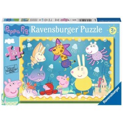 Puzzle 35el Świnka Peppa Podwodna przygoda 050628 RAVENSBURGER
