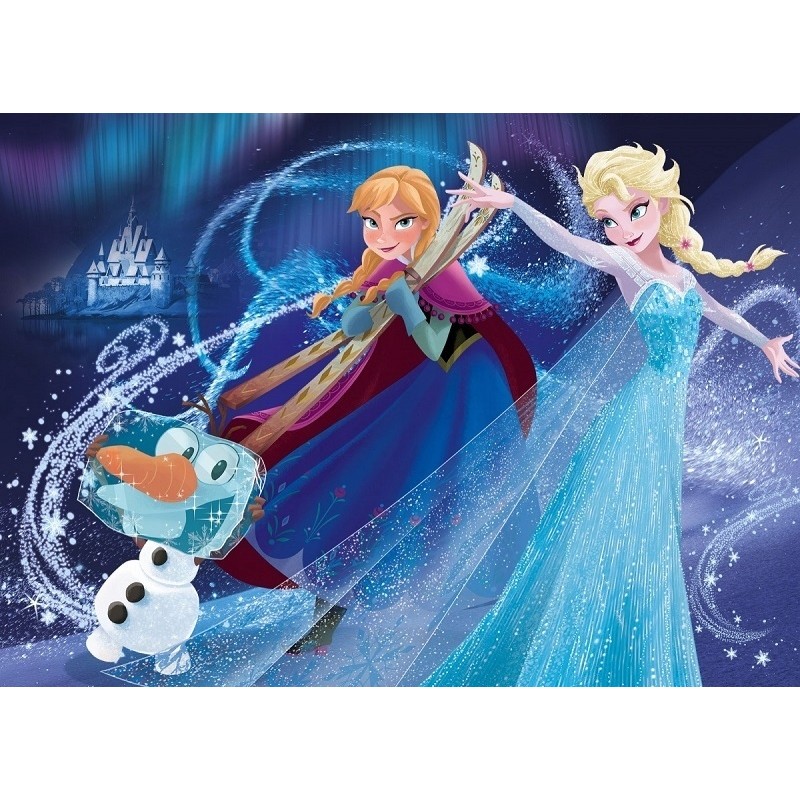 Puzzle dwustronne Maxi 35 elementów Frozen. Kraina Lodu 66711 LISCIANI