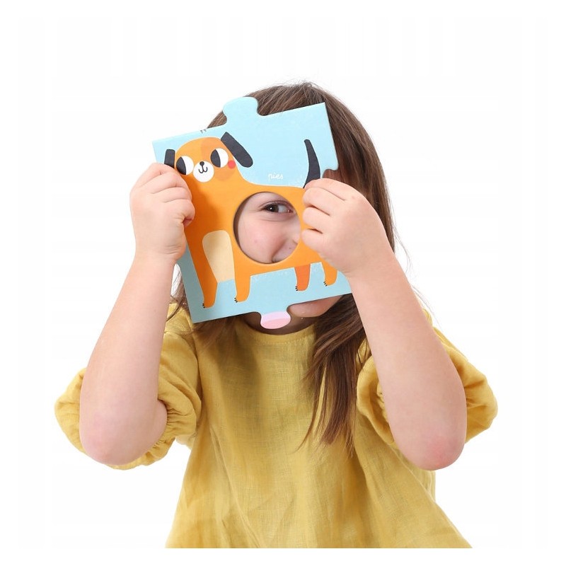 Czu Czu Duże puzzle z dziurką Alfabet