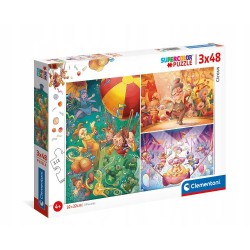Clementoni Puzzle 3x48el Cyrk. The Circus 25264 p6
