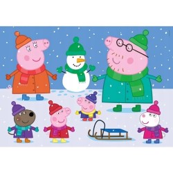 Clementoni Puzzle 104el Maxi Peppa Pig. Świnka Peppa 23752