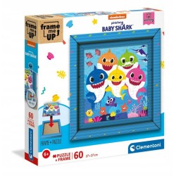 Clementoni Puzzle 60el Frame me up Baby Shark 38807