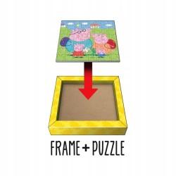 Clementoni Puzzle 60el Frame me up Świnka Peppa 38809