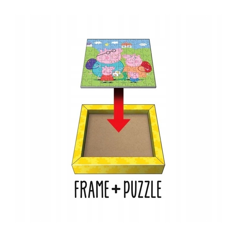 Clementoni Puzzle 60el Frame me up Świnka Peppa 38809