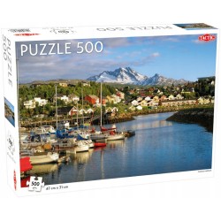 PROMO Puzzle 500el Around the World, Northern Stars: Narvik Harbor TACTIC