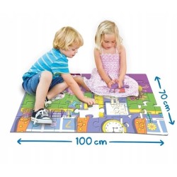 Clementoni Puzzle 40el podłogowe Świnka Peppa 25458
