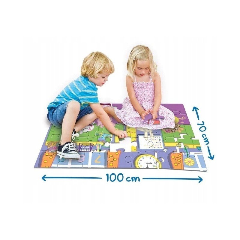 Clementoni Puzzle 40el podłogowe Świnka Peppa 25458