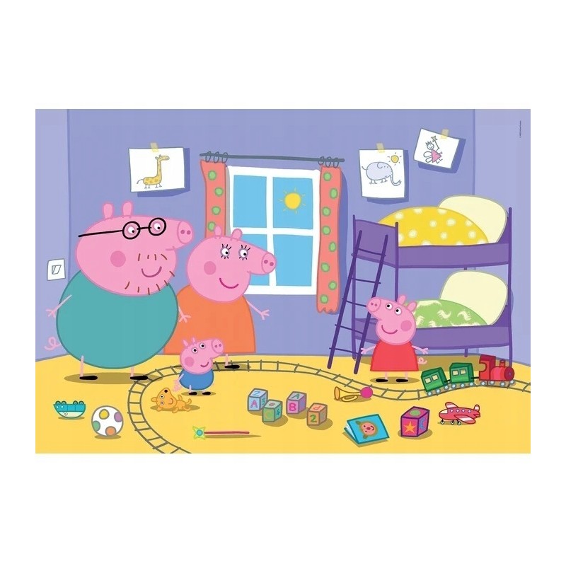 Clementoni Puzzle 60el Maxi Świnka Peppa 26438