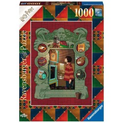Puzzle 1000el Harry Potter w rodzinie Weasleyów 165162 RAVENSBURGER p5