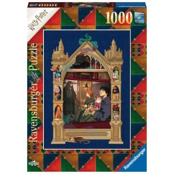 Puzzle 1000el Harry Potter Pociąg do Hogwartu 165155 RAVENSBURGER p5