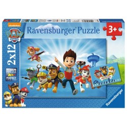 Puzzle 2x12el Ryder i Psi Patrol 075867 RAVENSBURGER p12