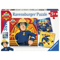 PROMO Puzzle 3x49el Strażak Sam - Dzwoń po pomoc ! 093861 RAVENSBURGER p8