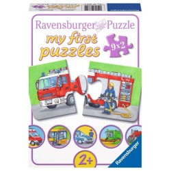 Puzzle 9x2el Pojazdy ratownicze 073320 RAVENSBURGER p6