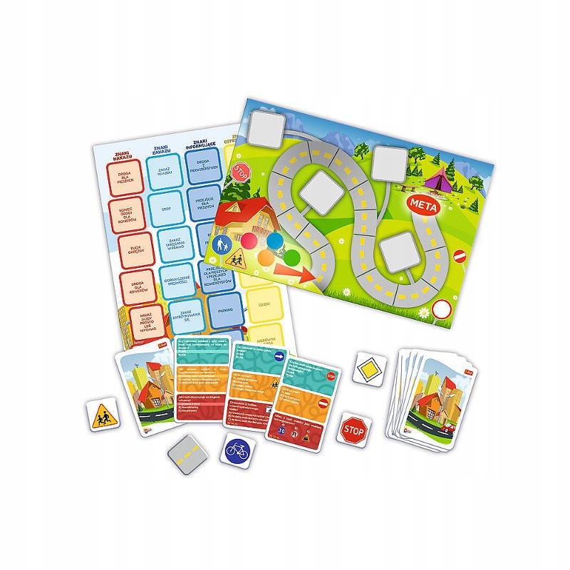 Ruch drogowy / Mistrz Wiedzy gra 01955 Trefl p12