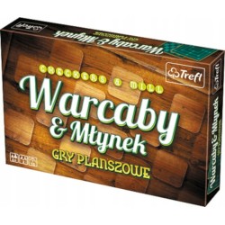 Warcaby Młynek Deluxe gra 01681 TREFL p12