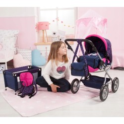 Bayer Wózek dla lalki Combi Grande zestaw 15054AB