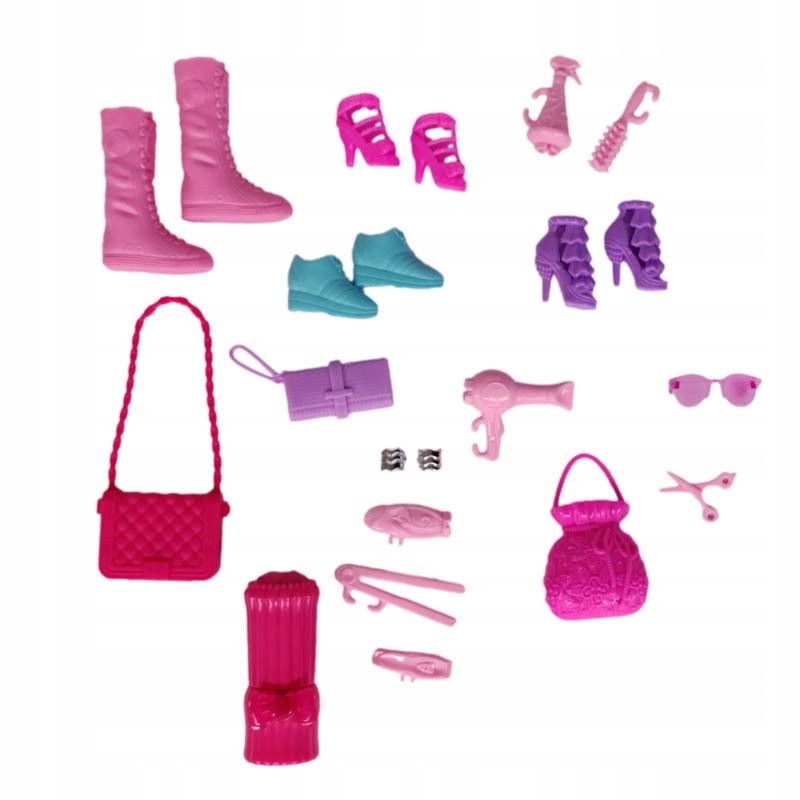 PROMO Lalka z akcesoriami garderobą/torebką G117012 GAZELO