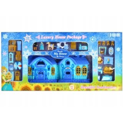 Domek dla lalek światło i dżwięk + akcesoria 87x43x9 BS899-12F MC