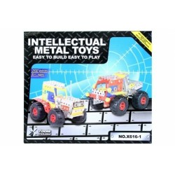 Klocki konstrukcyjne metalowe auto traktor 393457 MC