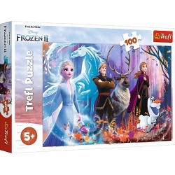 Puzzle 100el Magia Krainy Lodu. Disney Frozen II 16366 Trefl p12