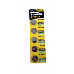 Bateria TOSHIBA CR2032 3V p5/blister cena za 1szt
