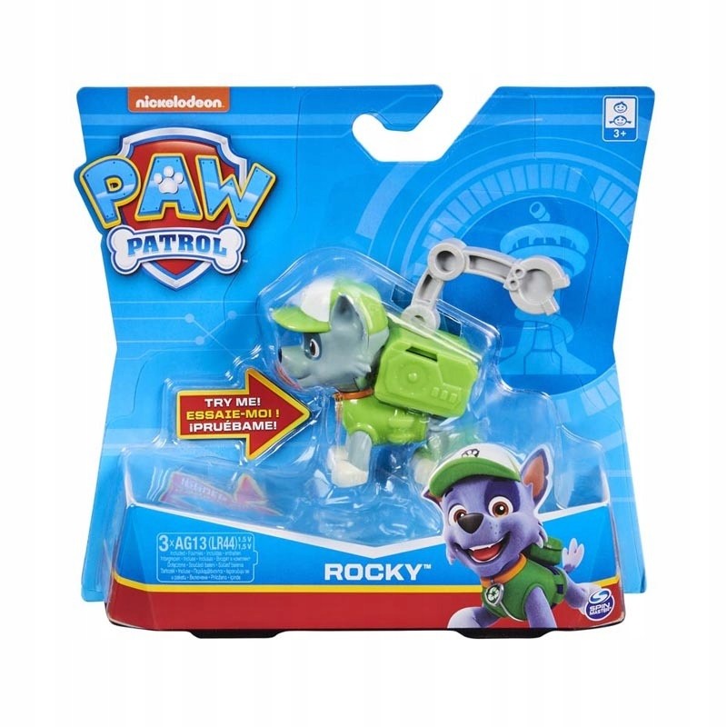 PAW PATROL / PSI PATROL Figurka Akcji z odznaką 6022626 Spin Master p6, mix