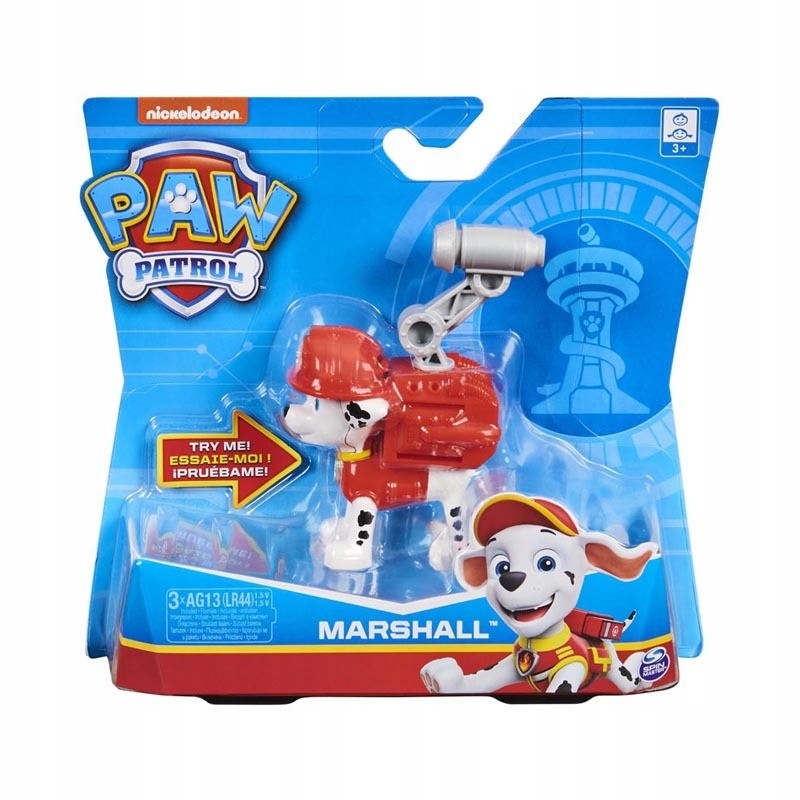 PAW PATROL / PSI PATROL Figurka Akcji z odznaką 6022626 Spin Master p6, mix